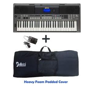 Yamaha PSR I400 Portable Keyboard Combo Package with Bag, and Adaptor